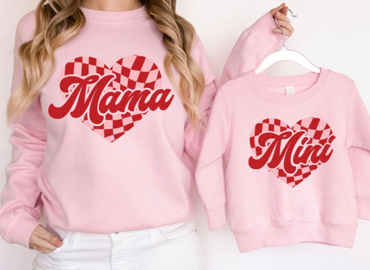 Mama & Mini Heart Sweatshirt