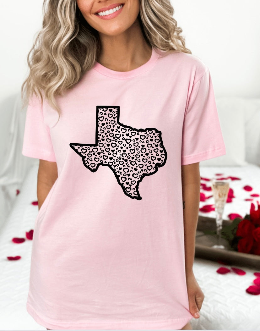 Texas Leopard Lt. pink