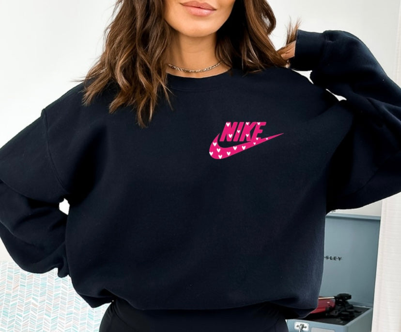 Swoosh Check Sweatshirt