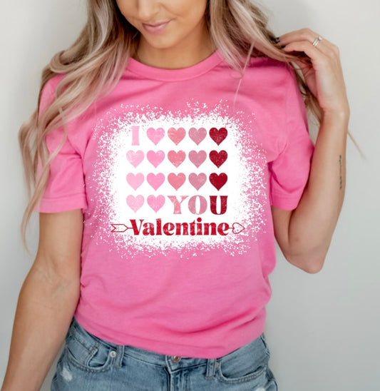 I Love You Valentine Tee